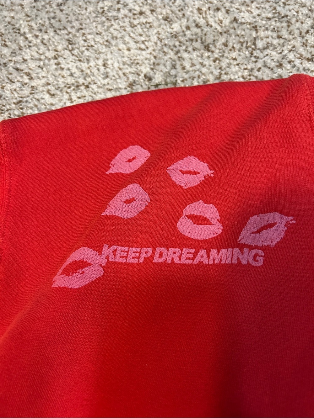 wild fable Red 'Keep Dreaming' Graphic Crewneck Sweatshirt - Picture 2 of 5